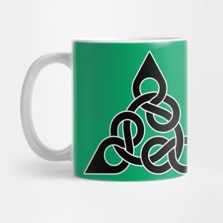 Figure Eight Endless Knot Triangle Mug